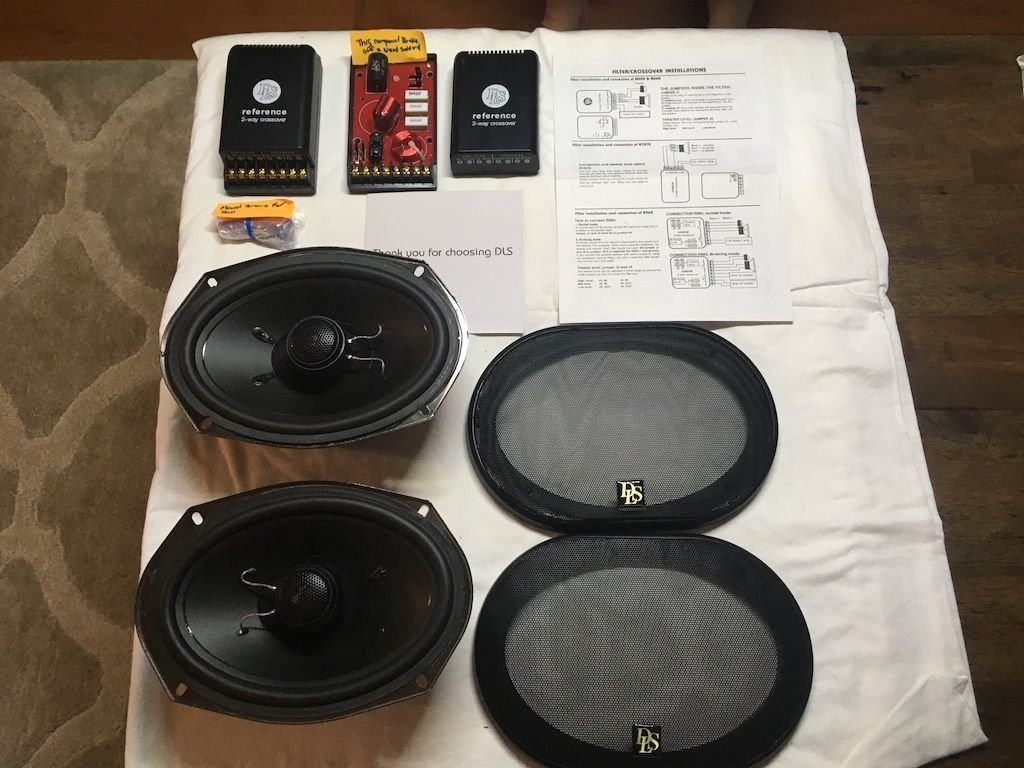 DLS Reference R964 6" x 9" 2way Coaxial Car Speakers Car Audio