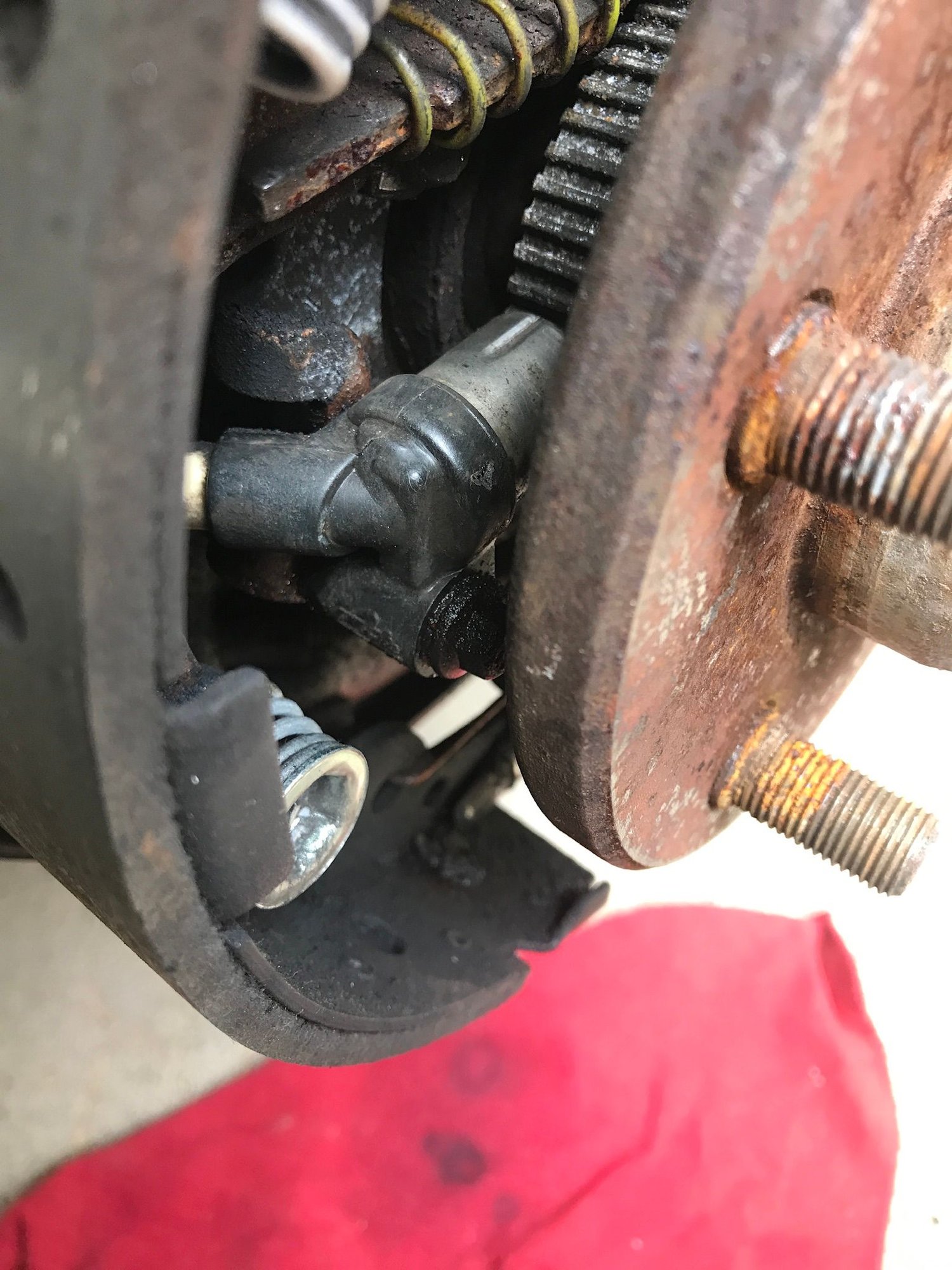 Replacing ABS sensor on left rear XJ wheel Jeep Cherokee Forum