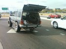 Tire fly's off
