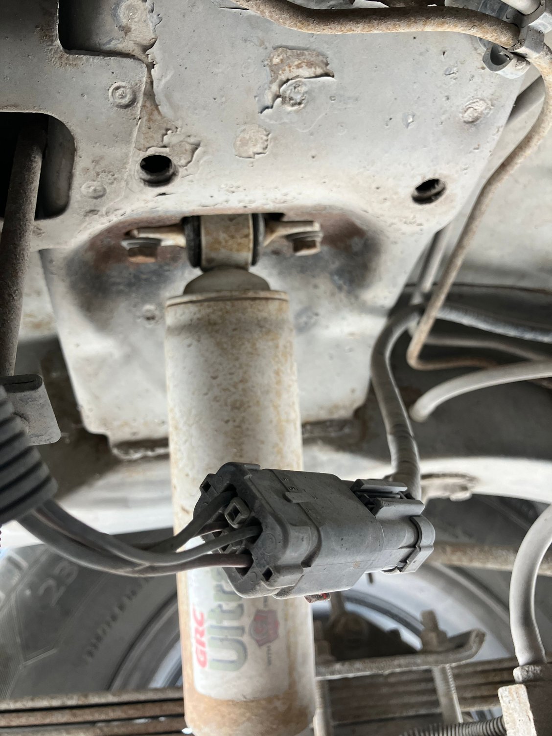 Driver side shock OK
