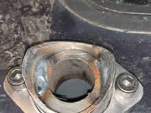 The mount is flanged with 3/8” wall x 1.5” diameter dom tube.