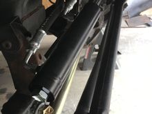 Got it all mounted up and plumbed. Drives great! It really does act as a super steering damper 😋 don’t feel any bumps in the steering wheel!