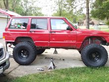 Yes that's the driveshaft on the ground. I may or may not have tried to test drive without it.