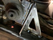 Steering box brace.