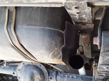 OEM gas tank heat shield
