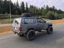 Roller on the way home after wheeling