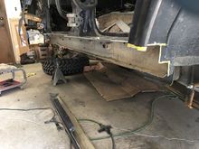 Initial cut