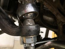 Now just install, torque down and put the cotter key in. Done.