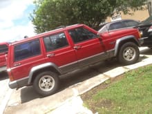 Latest addition, '92 Cherokee 4x4, clean interior, drives like a tank, love it!
