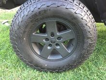 Black lug nuts