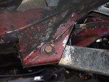 Lower control mounts are going to have to come off to get the most out of the frame stiffeners....time to decide if the long arm kit goes on now or just weld the mounts back on temporarily.