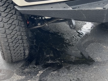 Puking coolant in the driveway 