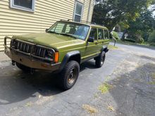 Stock wheels same tires with 1.25 inch spacers will -19mm with 3.75 backspacing look anything like this?