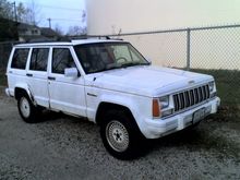 My '92, Whitey the Wonder Jeep.