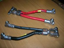 Covered wires with correct color tape so I don't mistake   for - when jump starting...