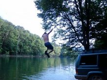 Jeep diving board. :)