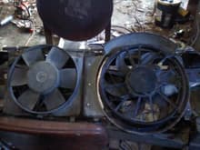 electric fan to replace mech fan