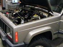 Got the siren and the hood detection stuff all installed. Nice and clean.