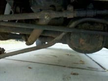 The problem with it was that the po pegged a curb and snapped off the uca on the passaenger side, the sway bar and a sway bar link