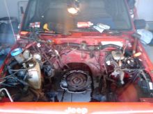 The day i got it, my first jeep...   Manuals.... we dont need no stinking manuals..lol