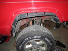 holes drilled like this on every fender