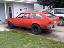 newish tires in back, need to swap black walls out on front