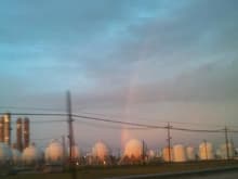 2011 09 18 19.11.14 1
Rainbow (Ironic how its looks like its ending in a refinery because of the whole pot of gold thing)