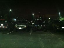 First RVA Jeep Meet at Quaker Steak and Lube.