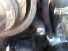 Inline pully bearing seizes up up quick bolt change though!