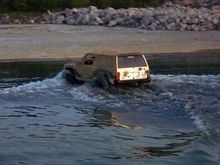 4th gear 4 low and 10 inches of water in the floor