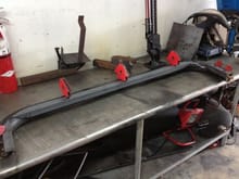 Westin nerf bar install, welding on 1 1/2&quot; x 3/16&quot; angle reinforcement.