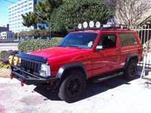 96 Jeep Cherokee Fog Light Complete Side