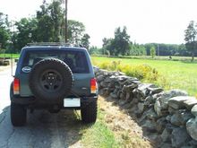 Berlin MA, with the new tailgate i just painted myself to match my color.!  :)
