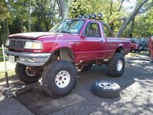 got the 38s on the wifes truck.