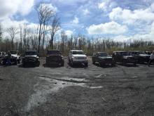 We had over 30 Jeeps come out from the club.