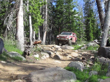 Morrison Jeep Trail, Clark WY, 7/2015