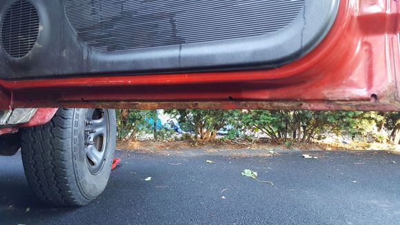 rust is starting to form but not sure its rotted