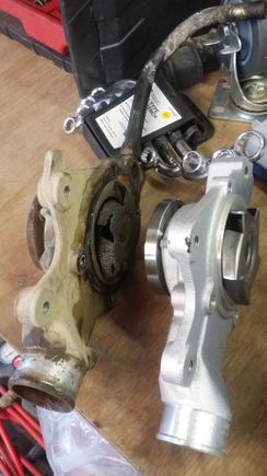 You need to check your water pump. I started running up in the 215ish area, no noise, no leaks until my radiator decided to give out from old age and I overhauled the entire system. This is what I found on my 01 when I pulled the water pump