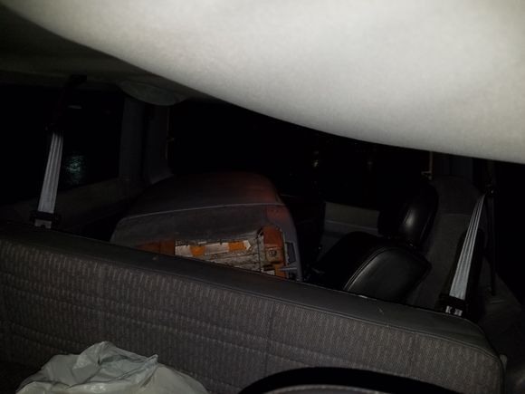 And peaking up from the back are the matching rear seats! Those should be a ton of fun to make fit right.
