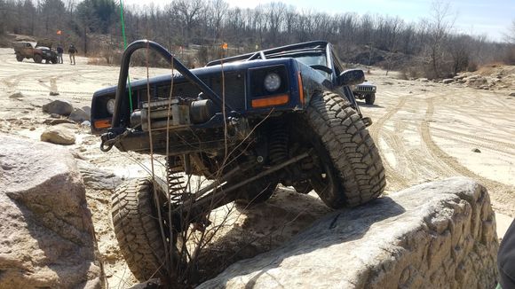 Brandon flexing out the new 3-link