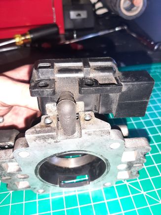 MAP sensor can be flipped upside down and put back together with longer screws and spacers.