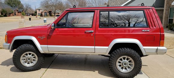 I spent the past two weeks trying to get  an estimate of what the value of my 88 Jeep Laredo may be. At first it was up for bids on Ebay with a high reserve, the auction ended at $10,000, then Hagerty insurance was contacted and they put a guaranteed value of $10,000 on it so I signed up with them.