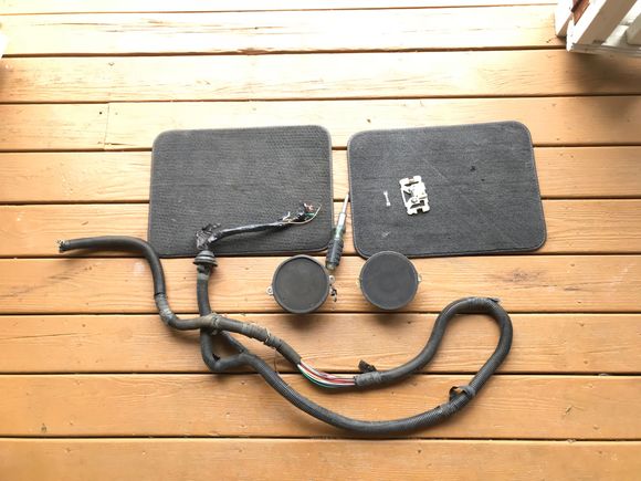 My junkyard finds from yesterday. 