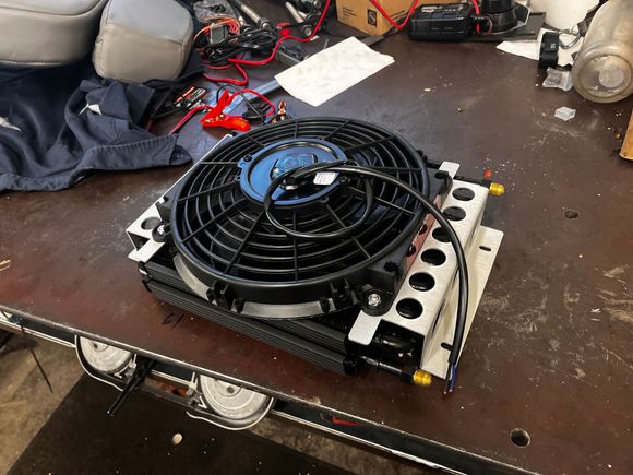 New trans cooler