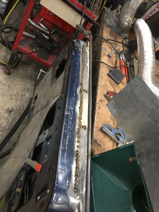 A lot of tack welds 😋