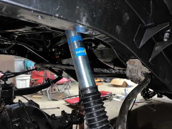 My reluctance to sandblast and paint the sway bar reflects my excitement to just get this thing done! 