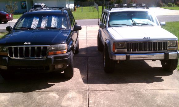 235/75r15 on American Racing 15x8 alloys with 3.75" bs