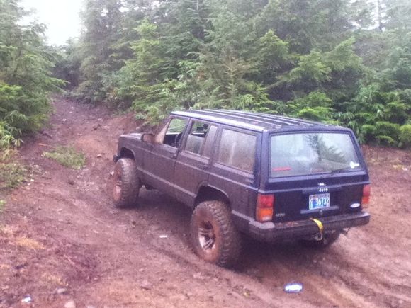 Good day at the "Goat Mountain Trails" in Oregon