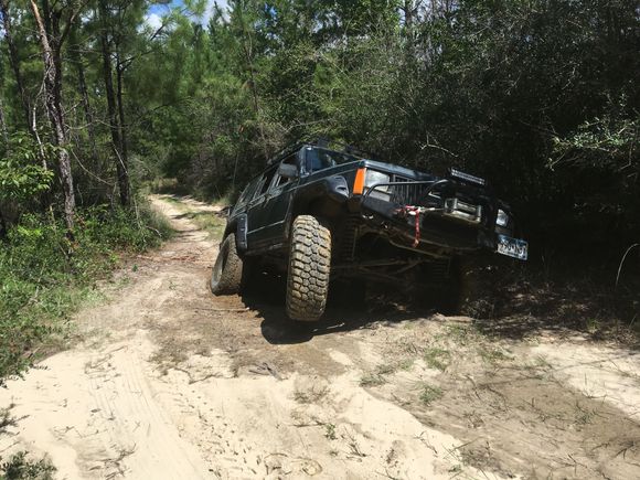 Sway bar is still connected