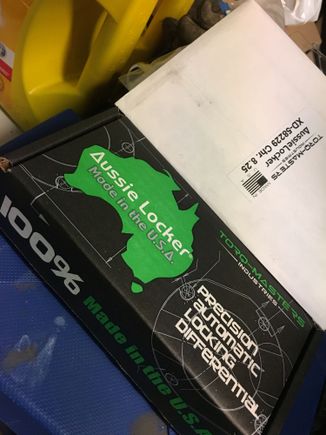 Fresh Aussie locker ready for install!